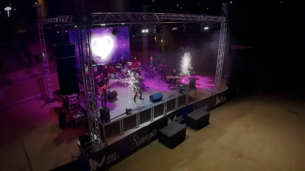 Músicos y caballos en directo – SINERGIA